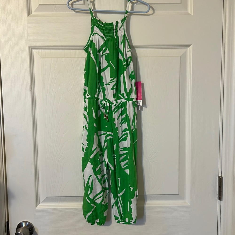 COPY - 2T Lilly Pulitzer for Target toddler girls green jumpsuit